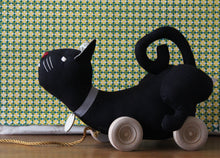 Moustache  Cat Pull-toy